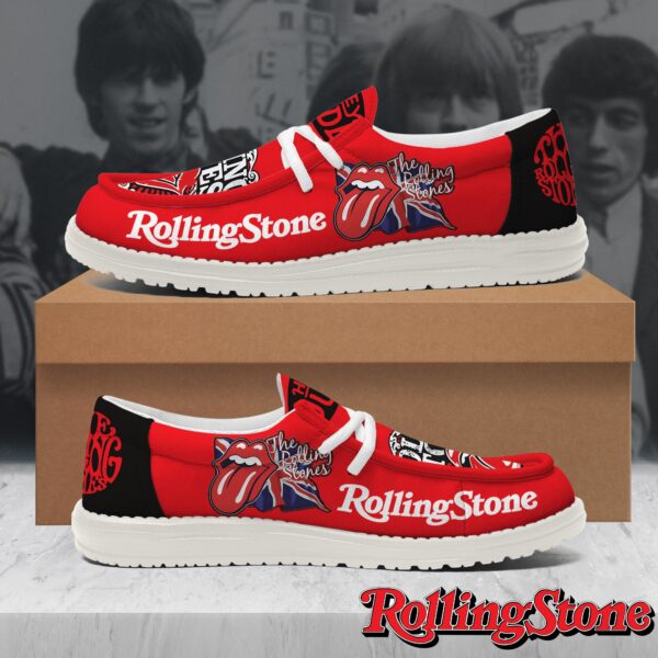 Tubopro The Rolling Stones Personalized Hey Dude Shoes For Men And Women