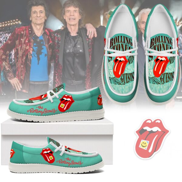 Tubopro The Rolling Stones Personalized Hey Dude Shoes For Men And Women