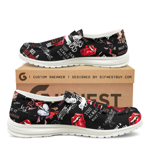 Tubopro The Rolling Stones Personalized Hey Dude Shoes For Men And Women - Image 4
