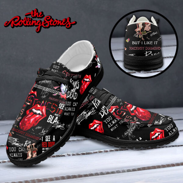 Tubopro The Rolling Stones Personalized Hey Dude Shoes For Men And Women