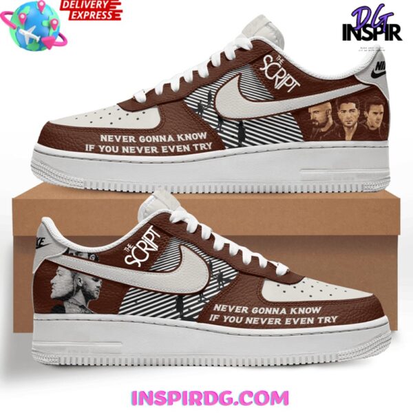 Tubopro The Script Air Low-Top Sneakers Shoes For Men And Women - Image 2