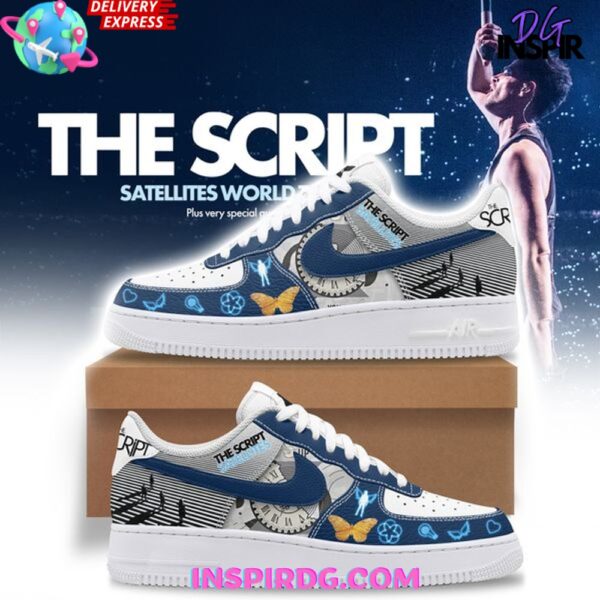 Tubopro The Script Satellites Air Low-Top Sneakers Shoes For Men And Women