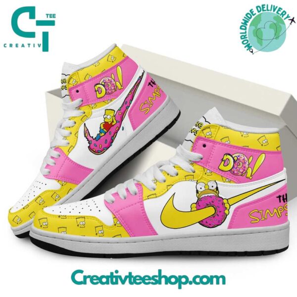 Tubopro The Simpsons Air Low-Top Sneakers Shoes For Men And Women - Image 2