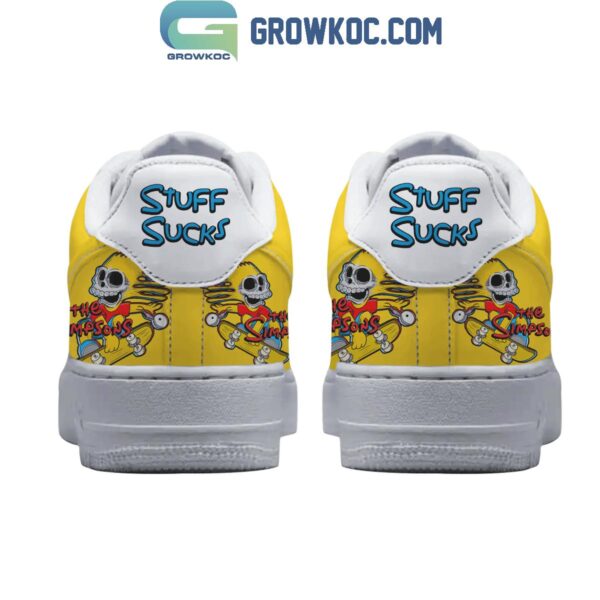 Tubopro The Simpsons Air Low-Top Sneakers Shoes For Men And Women - Image 2