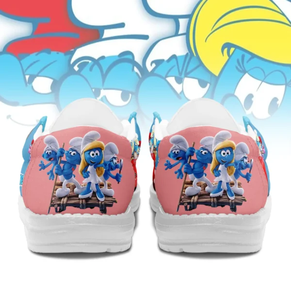 Tubopro The Smurfs Personalized Hey Dude Shoes For Men And Women - Image 5