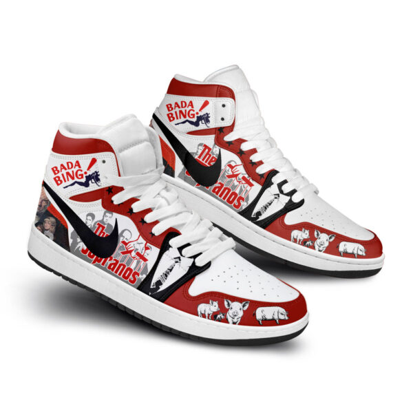 Tubopro The Sopranos AJ1 High Sneakers Shoes For Men And Women - Image 3