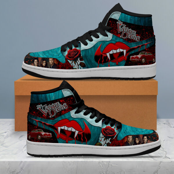 Tubopro The Vampire Diaries AJ1 High Sneakers Shoes For Men And Women