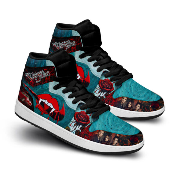 Tubopro The Vampire Diaries AJ1 High Sneakers Shoes For Men And Women - Image 3
