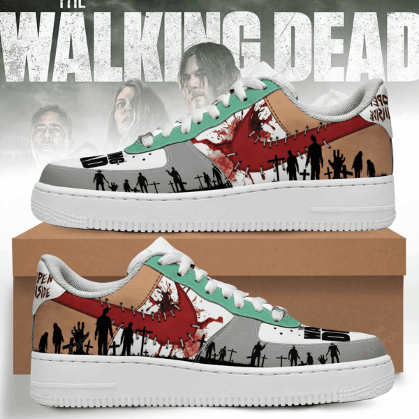 Tubopro The Walking Dead Air Low-Top Sneakers Shoes For Men And Women