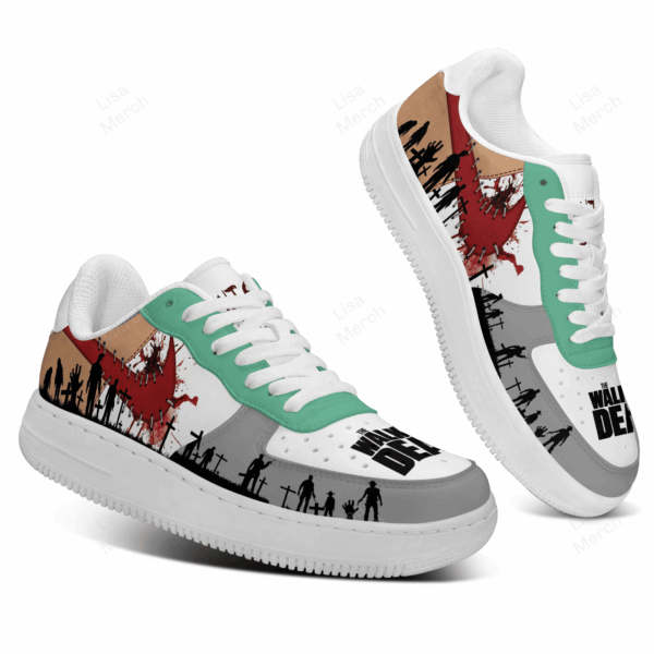 Tubopro The Walking Dead Air Low-Top Sneakers Shoes For Men And Women - Image 3