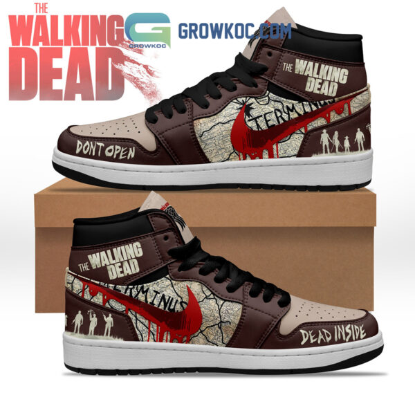 Tubopro The Walking Dead AJ1 High Sneakers Shoes For Men And Women