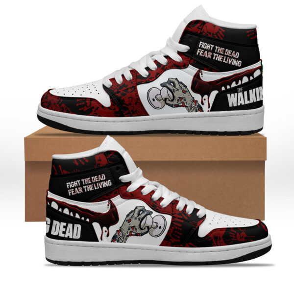 Tubopro The Walking Dead AJ1 High Sneakers Shoes For Men And Women