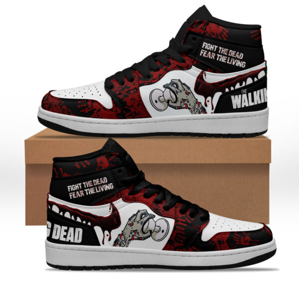 Tubopro The Walking Dead AJ1 High Sneakers Shoes For Men And Women