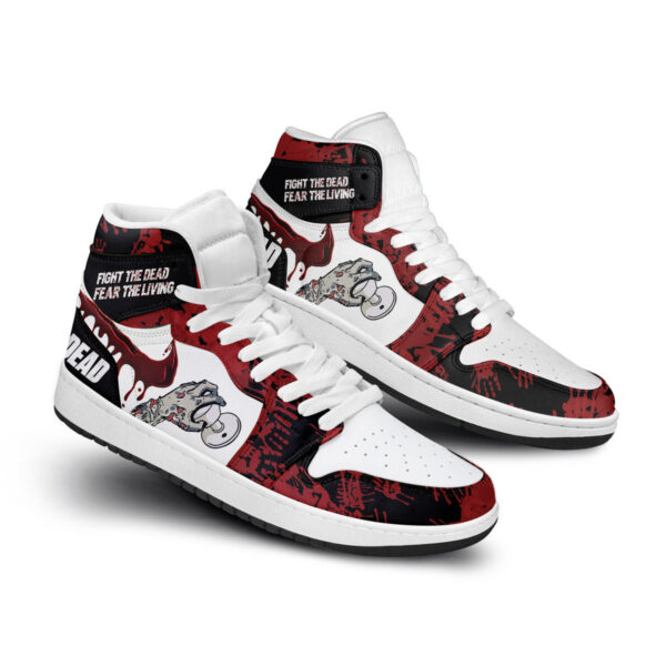 Tubopro The Walking Dead AJ1 High Sneakers Shoes For Men And Women - Image 2