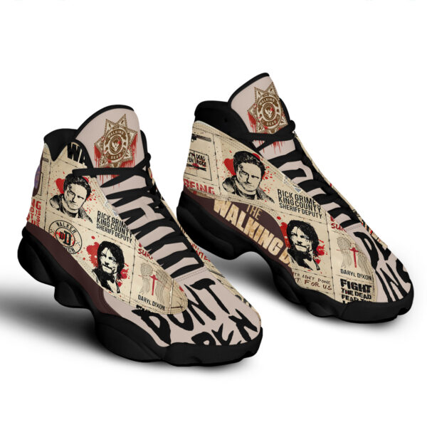 Tubopro The Walking Dead AJ13 Sneakers Shoes For Men And Women - Image 3