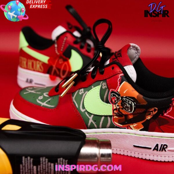 Tubopro The Weeknd Air Low-Top Sneakers Shoes For Men And Women - Image 7