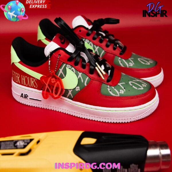 Tubopro The Weeknd Air Low-Top Sneakers Shoes For Men And Women - Image 4