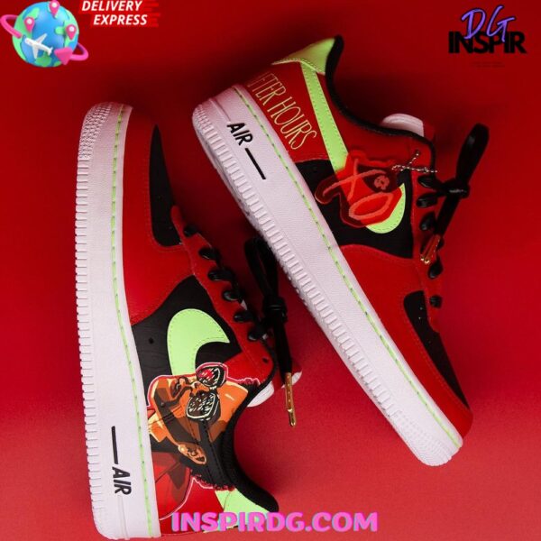 Tubopro The Weeknd Air Low-Top Sneakers Shoes For Men And Women - Image 2