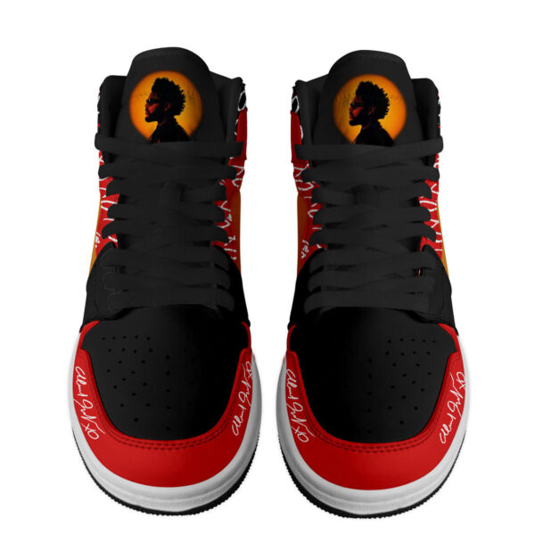 Tubopro The Weeknd AJ1 High Sneakers Shoes For Men And Women - Image 2