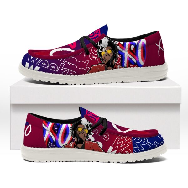 Tubopro The Weeknd Personalized Hey Dude Shoes For Men And Women - Image 5