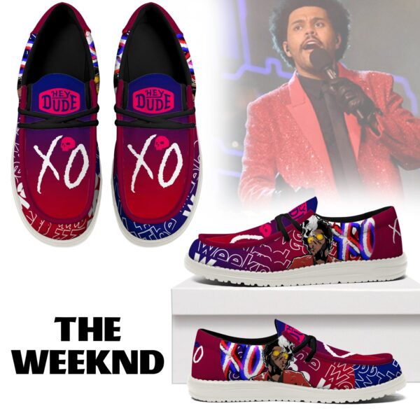 Tubopro The Weeknd Personalized Hey Dude Shoes For Men And Women