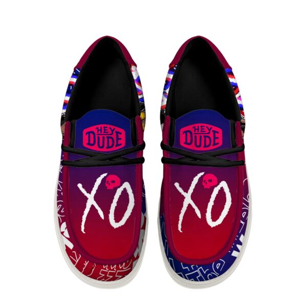 Tubopro The Weeknd Personalized Hey Dude Shoes For Men And Women - Image 3