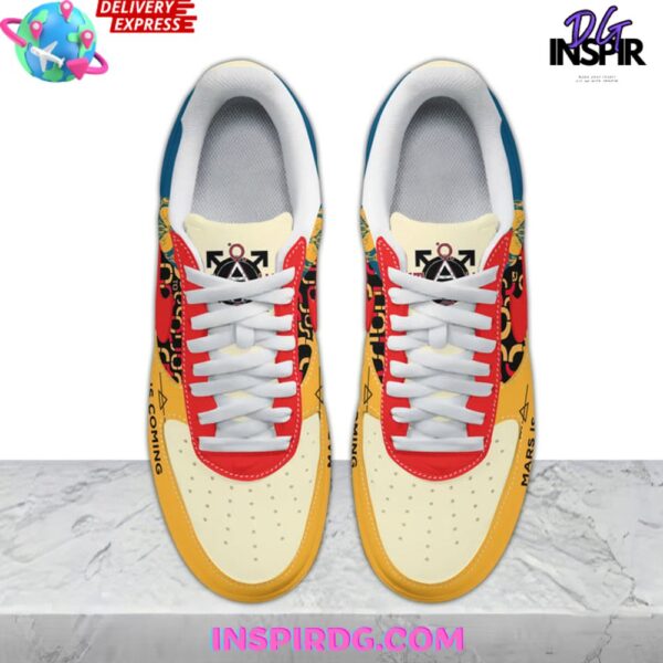 Tubopro Thirty Seconds to Mars Air Low-Top Sneakers Shoes For Men And Women - Image 4