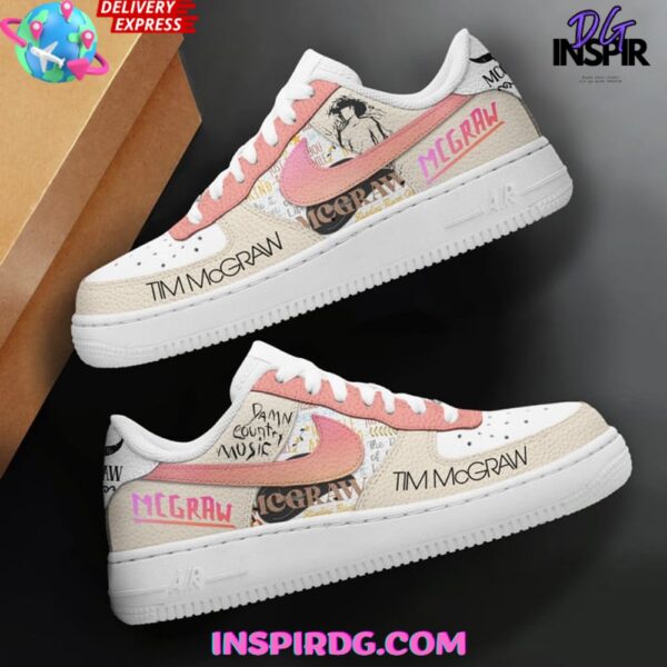 Tubopro Tim McGraw Air Low-Top Sneakers Shoes For Men And Women - Image 2