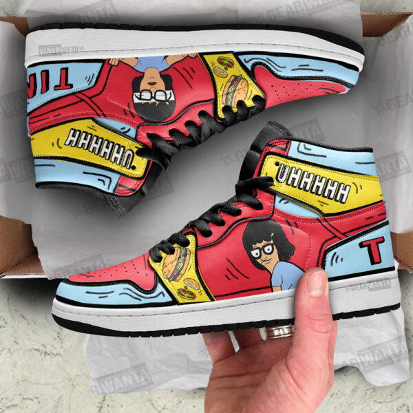 Tubopro Tina Bobs Burger AJ1 High Sneakers Shoes For Men And Women - Image 2