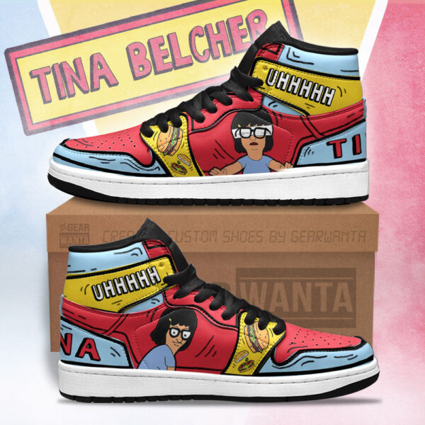 Tubopro Tina Bobs Burger AJ1 High Sneakers Shoes For Men And Women