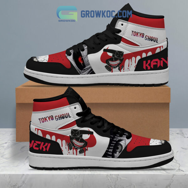 Tubopro Tokyo Ghoul AJ1 High Sneakers Shoes For Men And Women