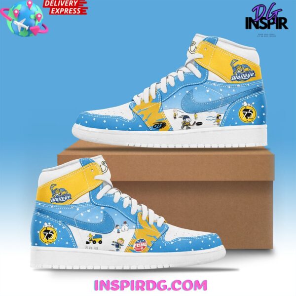 Tubopro Toledo Walleye High Sneakers Shoes For Men And Women