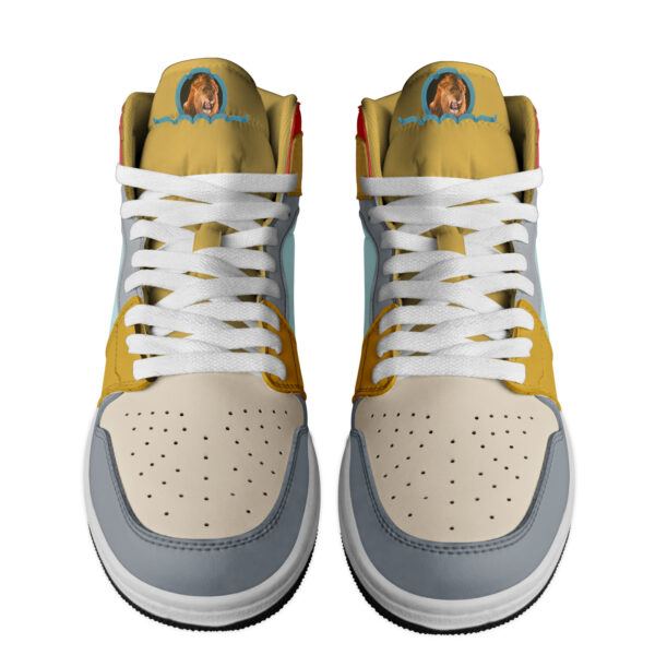 Tubopro Tom & Jerry AJ1 High Sneakers Shoes For Men And Women - Image 2