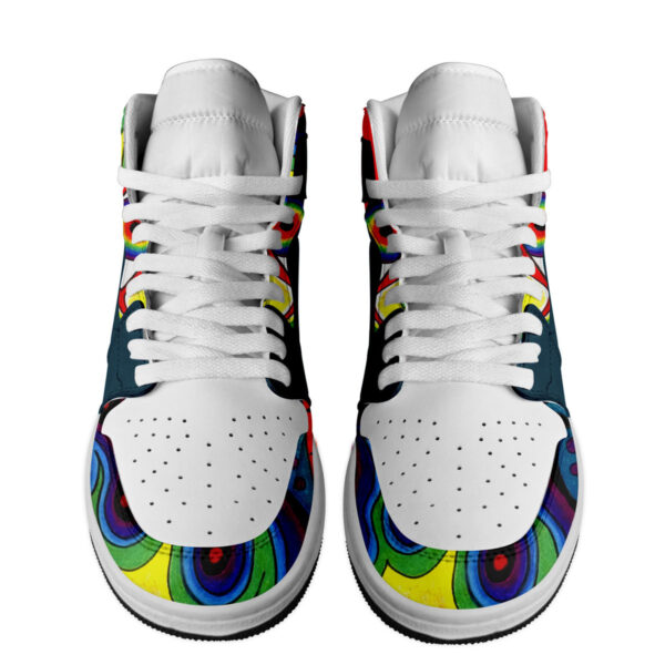 Tubopro Tool Rock Band AJ1 High Sneakers Shoes For Men And Women - Image 2