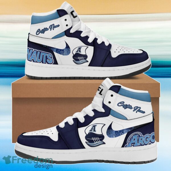 Tubopro Toronto Argonauts AJ1 High Sneakers Shoes For Men And Women