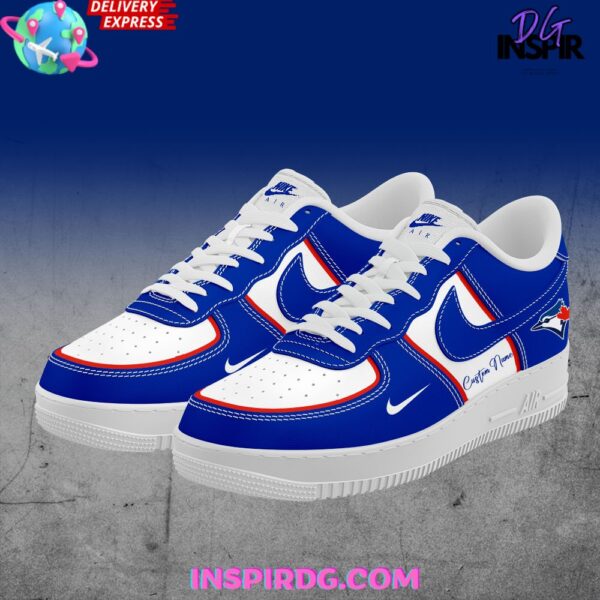 Tubopro Toronto Blue Jays Air Low-Top Sneakers Shoes For Men And Women - Image 2