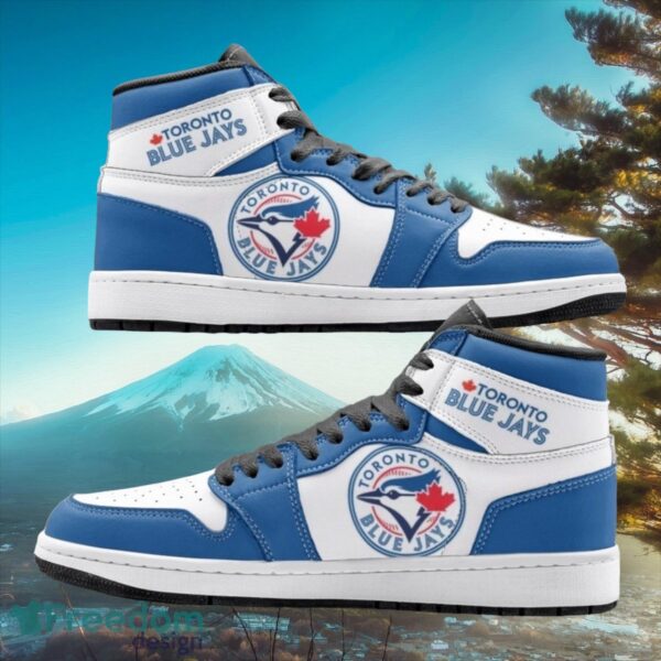 Tubopro Toronto Blue Jays AJ1 High Sneakers Shoes For Men And Women