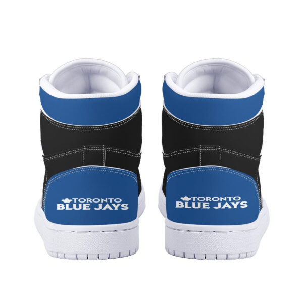 Tubopro Toronto Blue Jays AJ1 High Sneakers Shoes For Men And Women - Image 4