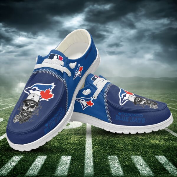 Tubopro Toronto Blue Jays Personalized Hey Dude Shoes For Men And Women