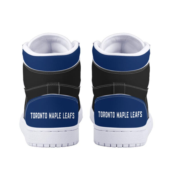 Tubopro Toronto Maple Leafs AJ1 High Sneakers Shoes For Men And Women - Image 4