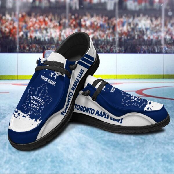 Tubopro Toronto Maple Leafs Hey Dude Shoes For Men And Women - Image 2