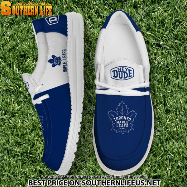 Tubopro Toronto Maple Leafs Personalized Hey Dude Shoes For Men And Women