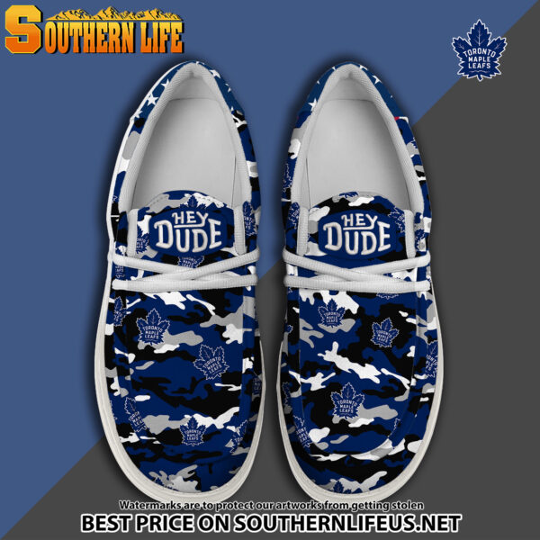 Tubopro Toronto Maple Leafs Personalized Hey Dude Shoes For Men And Women