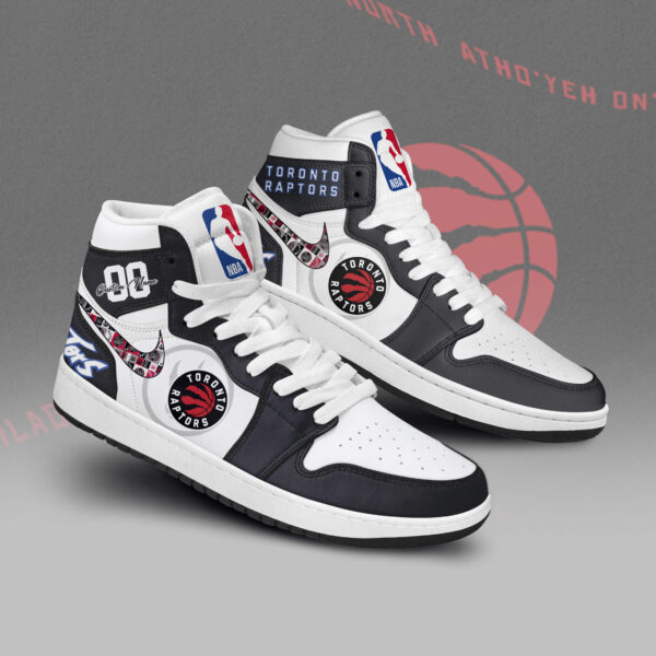 Tubopro Toronto Raptors AJ1 High Sneakers Shoes For Men And Women