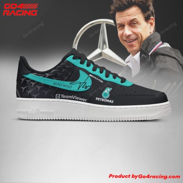 Tubopro Toto Wolff  Principals Mercedes Air Low-Top Sneakers Shoes For Men And Women - Image 3