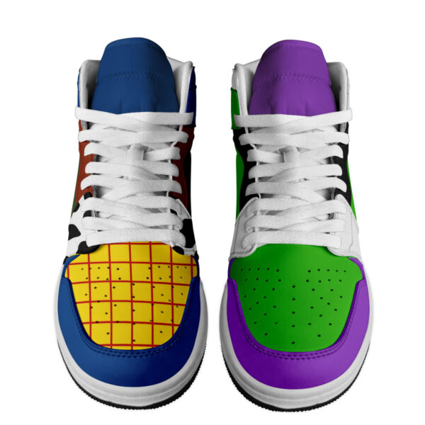 Tubopro Toy Story AJ1 High Sneakers Shoes For Men And Women - Image 2