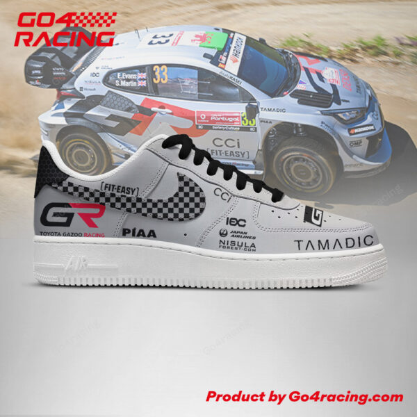 Tubopro Toyota Gazoo Air Low-Top Sneakers Shoes For Men And Women - Image 3