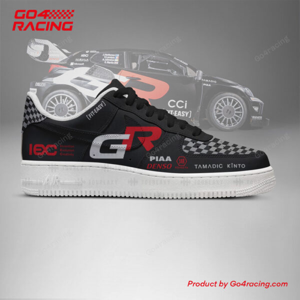 Tubopro Toyota Gazoo Air Low-Top Sneakers Shoes For Men And Women - Image 3