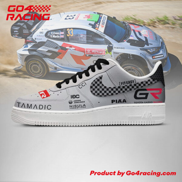 Tubopro Toyota Gazoo Air Low-Top Sneakers Shoes For Men And Women - Image 2