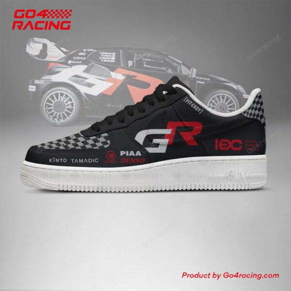 Tubopro Toyota Gazoo Air Low-Top Sneakers Shoes For Men And Women - Image 2